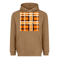 Toasted Coconut tartan seamless pattern bbs Heavyweight Hoodie - BundleAndBundleShop