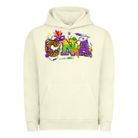 Pigment Pistachio Mardi Gras CNA Nurse Urban Hoodie - HowdyJamesFarm
