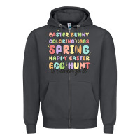 Smoke easter bunny spring Zipper Hoodie - MaliasSmallBusiness