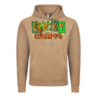 Vintage Coffee Lucky charm st. patricks day Vintage Hoodie - Neo Western