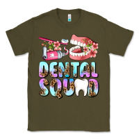 Army Green dental squad Classic Tee - AdoDesignShop