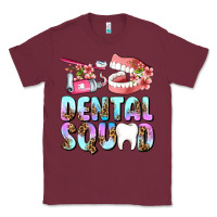 Burgundy dental squad Classic Tee - AdoDesignShop