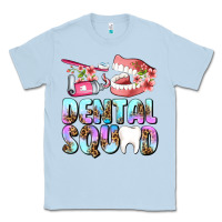 Dusty Blue dental squad Classic Tee - AdoDesignShop