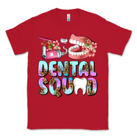 Red dental squad Classic Tee - AdoDesignShop