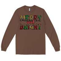 Chestnut merry and bright Long Sleeve Tee - AdoDesignShop