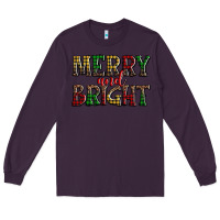 Plum merry and bright Long Sleeve Tee - AdoDesignShop