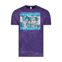 Cloud Purple winter vibes gnome Vintage Tee - JahusDesignShop