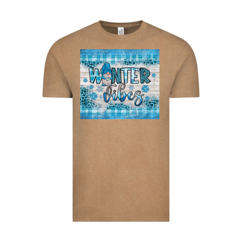 Winter Vibes Gnome Vintage Tee by JahusDesignShop | Teevron
