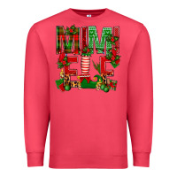 Cardinal Christmas Mimi Elf Premium Sweatshirt - BundleAndBundleShop