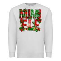Dove Grey Christmas Mimi Elf Premium Sweatshirt - BundleAndBundleShop