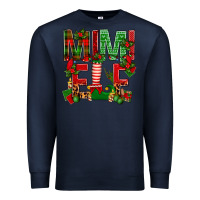 Navy Christmas Mimi Elf Premium Sweatshirt - BundleAndBundleShop