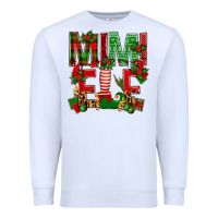 White Christmas Mimi Elf Premium Sweatshirt - BundleAndBundleShop