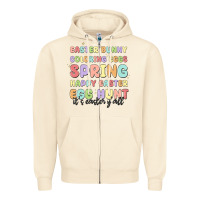 Sandshell easter bunny spring Zipper Hoodie - MaliasSmallBusiness