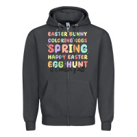 Smoke easter bunny spring Zipper Hoodie - MaliasSmallBusiness