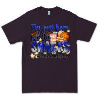 Plum i'm just here for the snacks #basketball brother Premium Tee - Zillion Design Studio