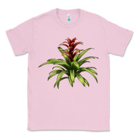 Bubblegum Pink Bromeliads Classic Tee - LillyAllenDesigns