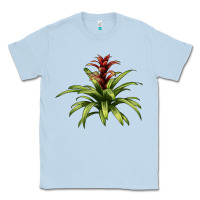 Dusty Blue Bromeliads Classic Tee - LillyAllenDesigns