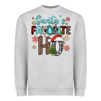 Heather Grey santa s favorite ho Heavyweight Sweatshirt - JahusDesignShop