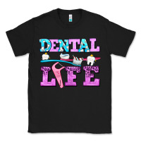 Black dental life with teeth Classic Tee - AdoDesignShop
