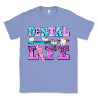 Colony Blue dental life with teeth Classic Tee - AdoDesignShop