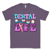 Lavender dental life with teeth Classic Tee - AdoDesignShop