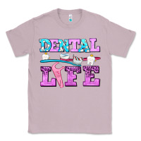 Lilac dental life with teeth Classic Tee - AdoDesignShop