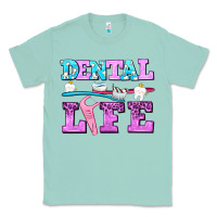 Seafoam dental life with teeth Classic Tee - AdoDesignShop