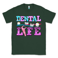 Sports Green dental life with teeth Classic Tee - AdoDesignShop