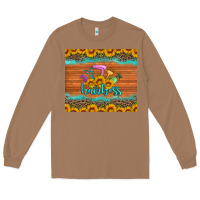 Toasted Coconut hairboss 200z skinny sunflowers leopard hairdresser Long Sleeve Tee - Artiststas