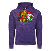 Cloud Purple ho ho ho santa gnomes Vintage Hoodie - FaDigitalArtStudio