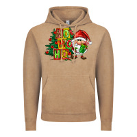 Vintage Coffee ho ho ho santa gnomes Vintage Hoodie - FaDigitalArtStudio