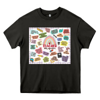 Asphalt teacher daily affirmations Heavy Core Tee - MaliasSmallBusiness