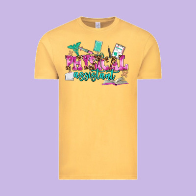 Physical Assistant Vintage Tee Designed By Adodesignshop