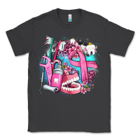 Smoke dental elements and cancer with cowhide and leopard Classic Tee - AdoDesignShop