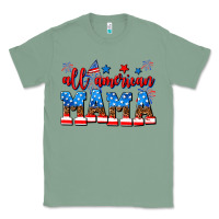 Sage all american mama Classic Tee - AdoDesignShop