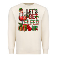 Sandshell Let's Get Elfed Up Christmas Premium Sweatshirt - BundleAndBundleShop