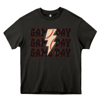 Asphalt game day game day baseball Heavy Core Tee - MaliasSmallBusiness