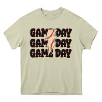 Mossy game day game day baseball Heavy Core Tee - MaliasSmallBusiness