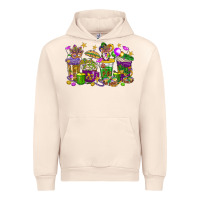 Sandshell Mardi Gras coffee cups Urban Hoodie - HowdyJamesFarm
