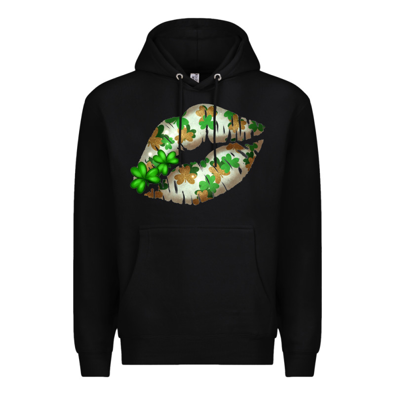 St. Patricks Day White Lips Premium Hoodie by Bettercallsaul | Teevron