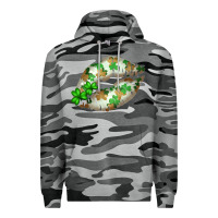 Slate Camo St. Patricks Day White Lips Premium Hoodie - Bettercallsaul