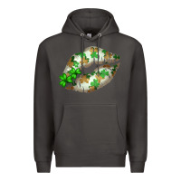 Smoke St. Patricks Day White Lips Premium Hoodie - Bettercallsaul