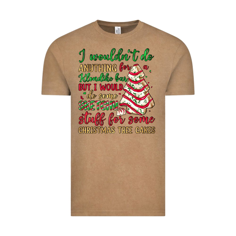 Sketchy Stuff For Some Christmas Tree Cakes Vintage Tee by JahusDesignShop | Teevron