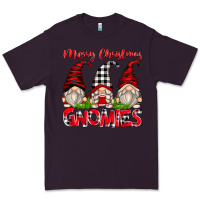 Plum merry christmas gnomies Premium Tee - Zillion Design Studio