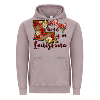 Vintage Zinc ho ho home is in louisiana Vintage Hoodie - FaDigitalArtStudio