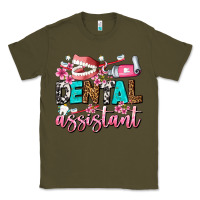 Army Green dental assistant Classic Tee - AdoDesignShop