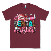 Burgundy dental assistant Classic Tee - AdoDesignShop