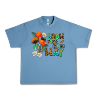 Pebble Blue grow your own way Urban Heavy Tee - AdoDesignShop