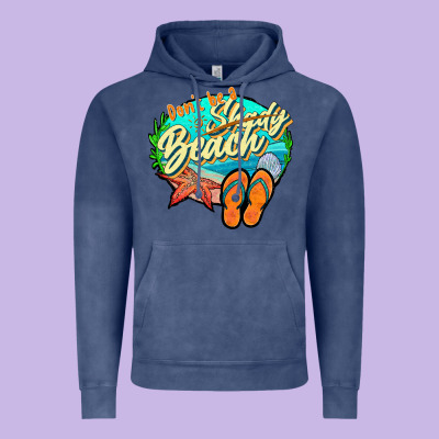 Dont Be A Shady Beach 2 Vintage Hoodie Designed By Jahusdesignshop