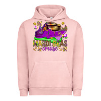 Pigment Salmon Mardi Gras Cruise Urban Hoodie - HowdyJamesFarm